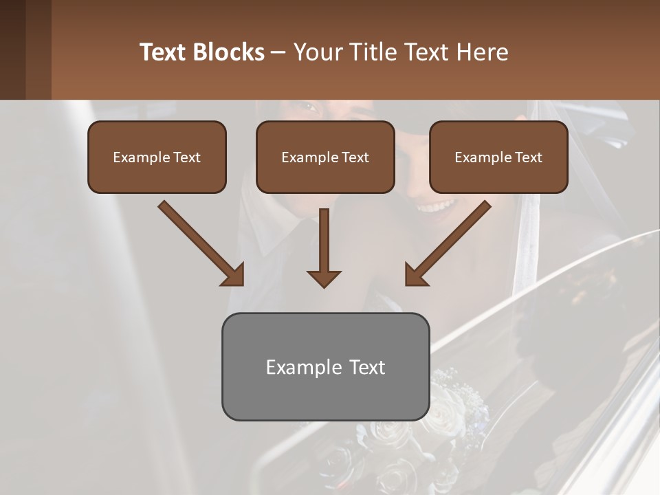 Couple Newlywed Handsome PowerPoint Template