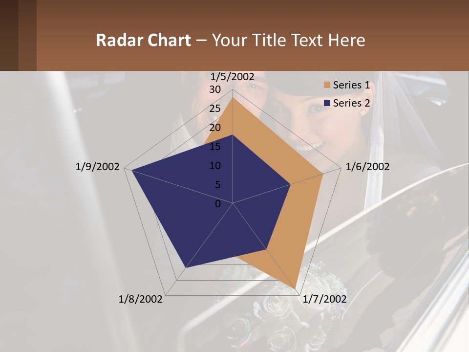 Couple Newlywed Handsome PowerPoint Template