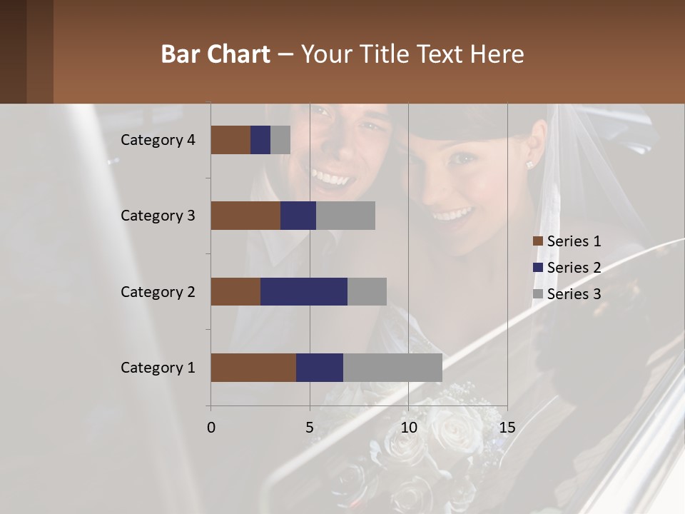 Couple Newlywed Handsome PowerPoint Template