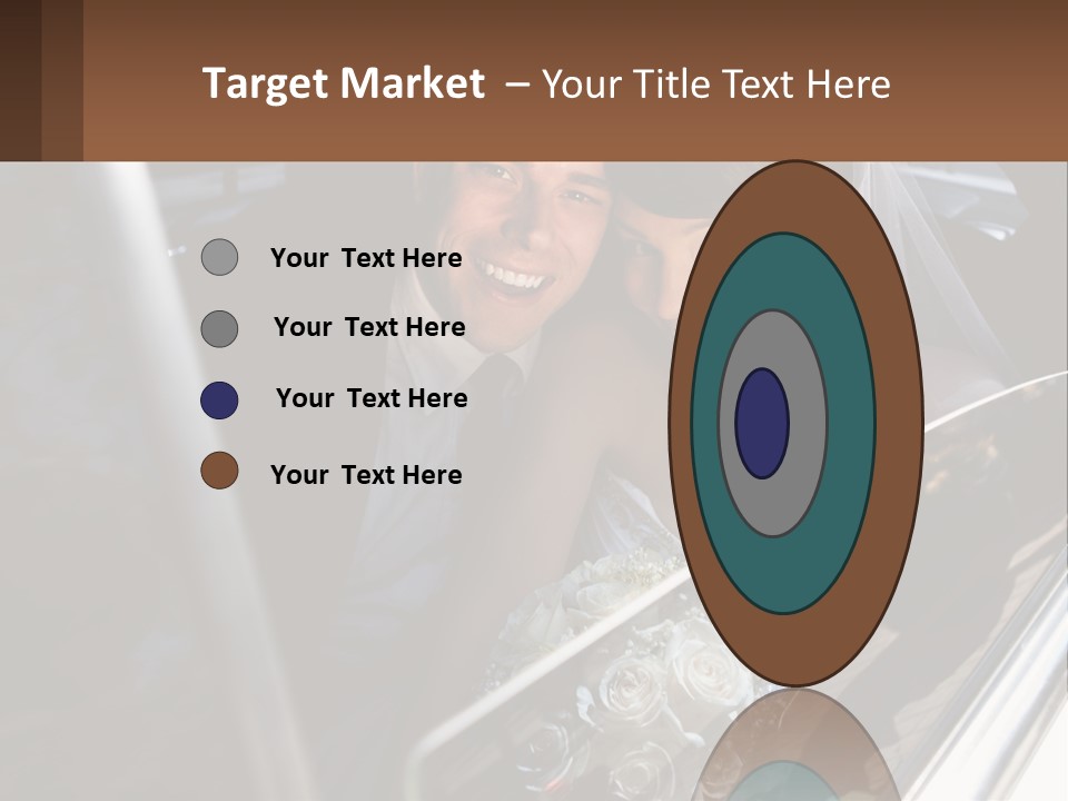 Couple Newlywed Handsome PowerPoint Template