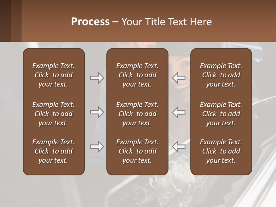 Couple Newlywed Handsome PowerPoint Template
