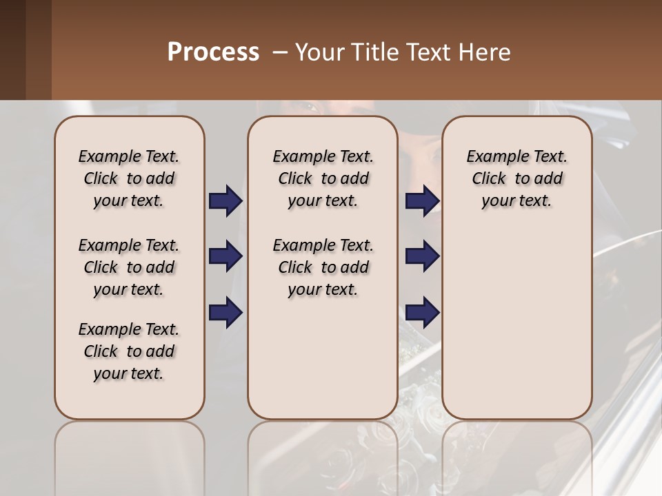 Couple Newlywed Handsome PowerPoint Template