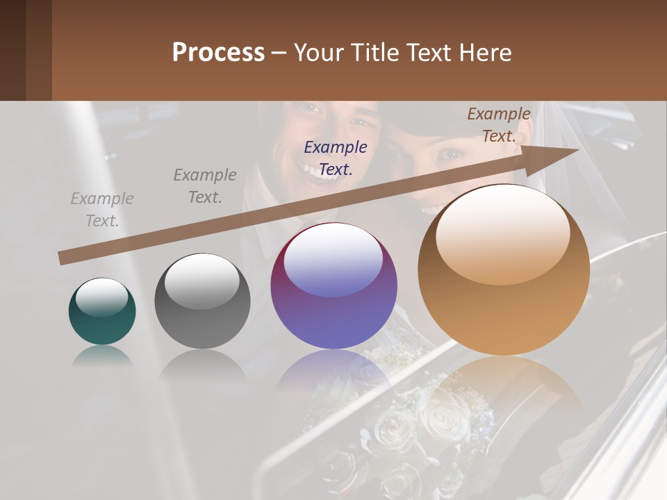 Couple Newlywed Handsome PowerPoint Template