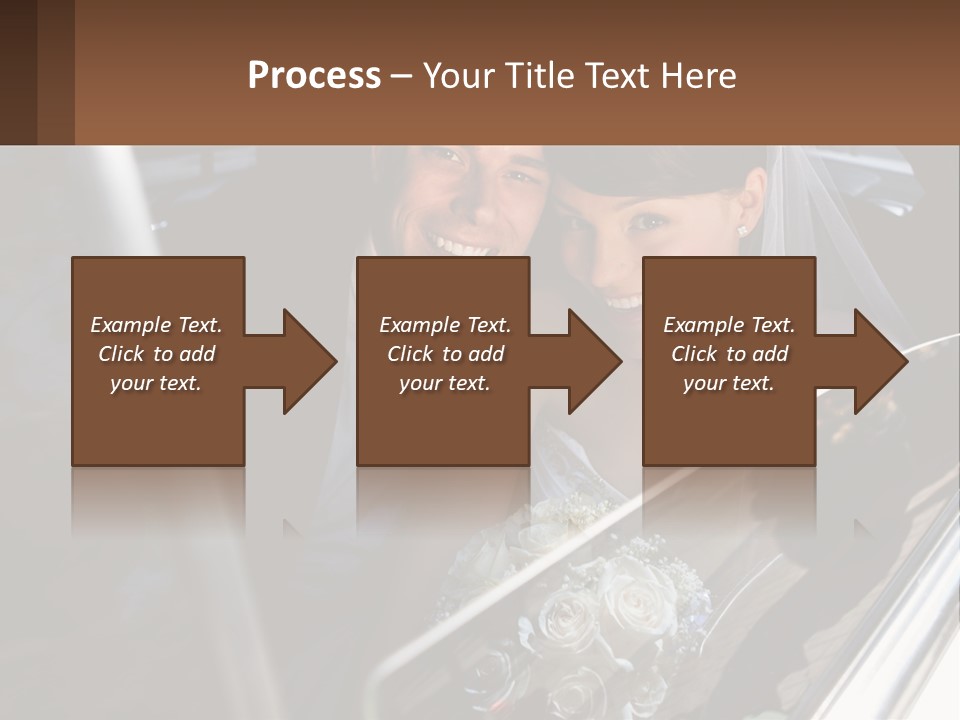 Couple Newlywed Handsome PowerPoint Template