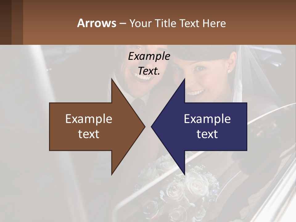 Couple Newlywed Handsome PowerPoint Template