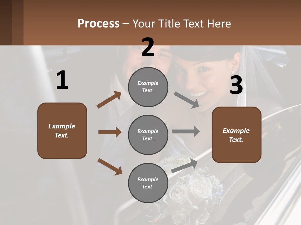 Couple Newlywed Handsome PowerPoint Template