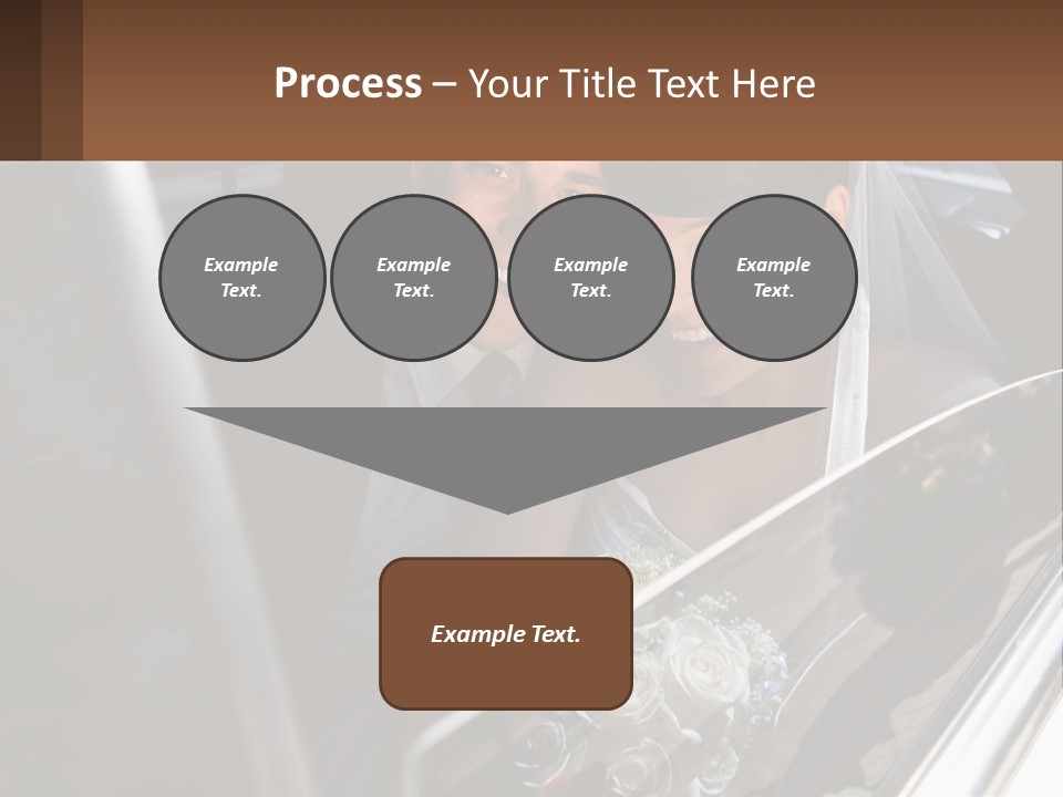 Couple Newlywed Handsome PowerPoint Template