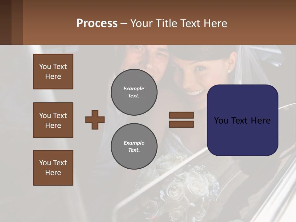 Couple Newlywed Handsome PowerPoint Template