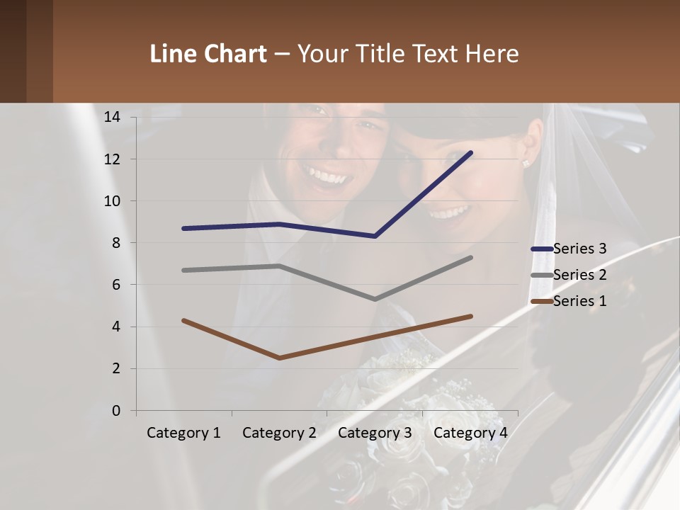 Couple Newlywed Handsome PowerPoint Template