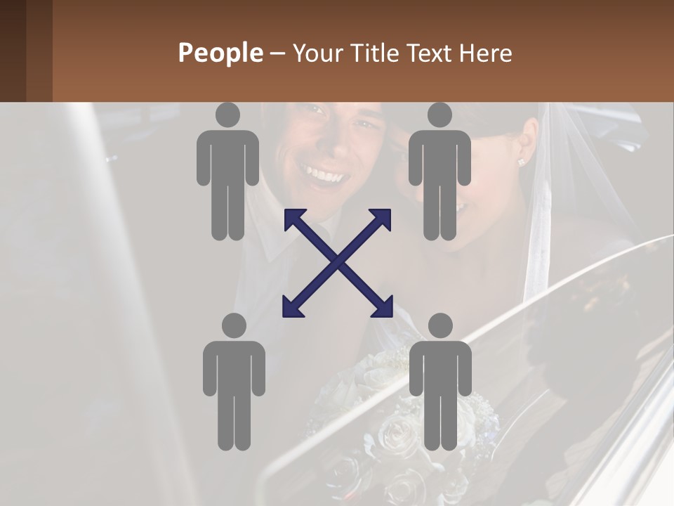 Couple Newlywed Handsome PowerPoint Template