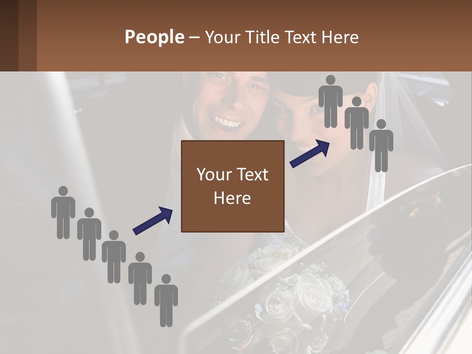 Couple Newlywed Handsome PowerPoint Template