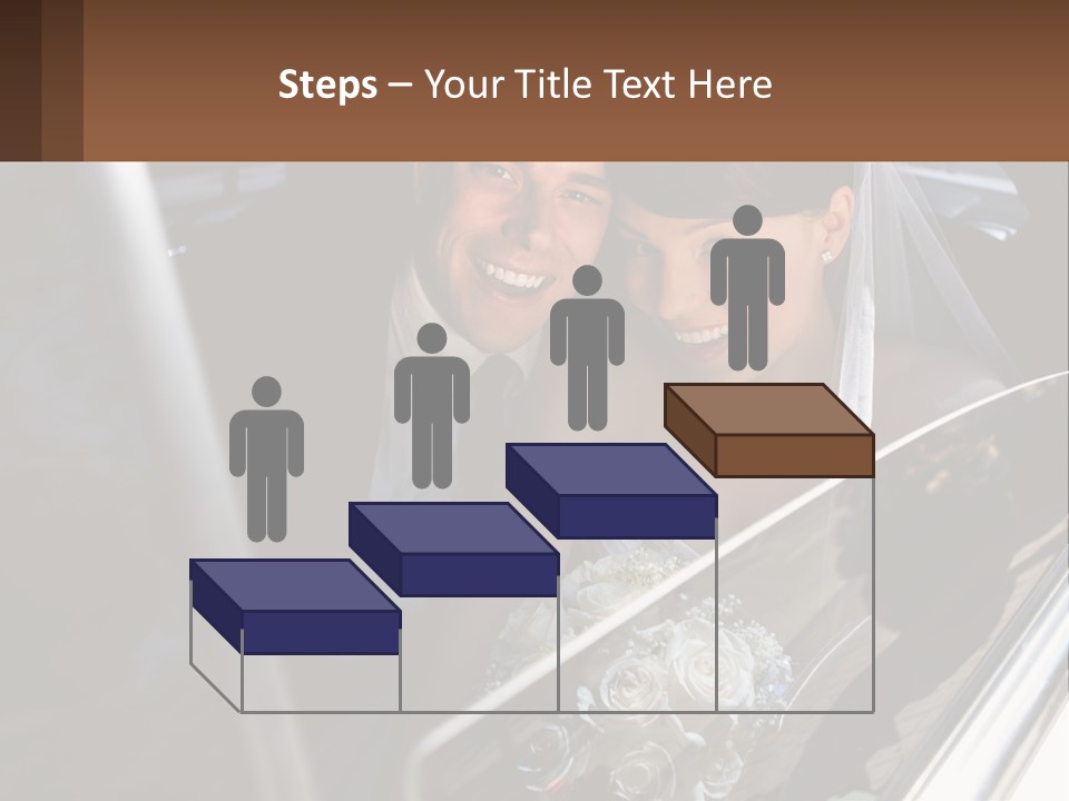 Couple Newlywed Handsome PowerPoint Template