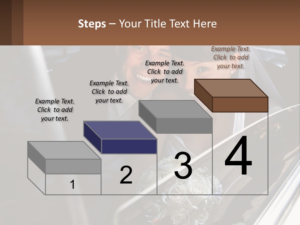 Couple Newlywed Handsome PowerPoint Template