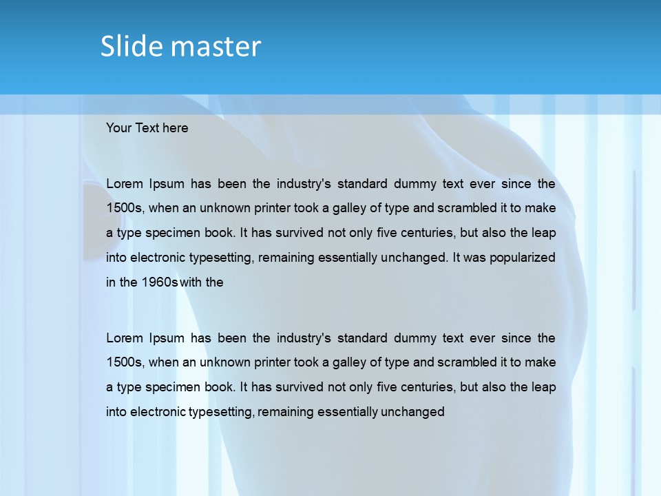 Fashion Brown Human PowerPoint Template