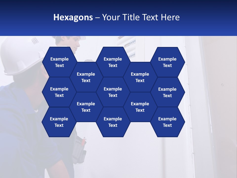 Circuit Board Workers PowerPoint Template