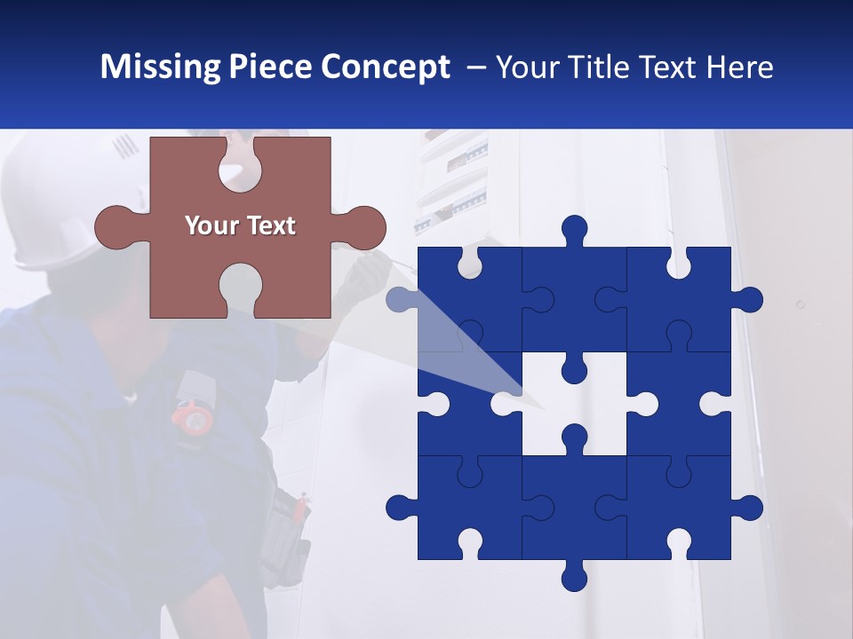 Circuit Board Workers PowerPoint Template