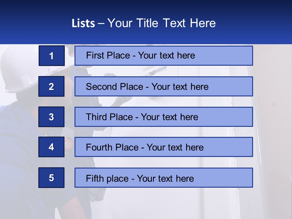 Circuit Board Workers PowerPoint Template