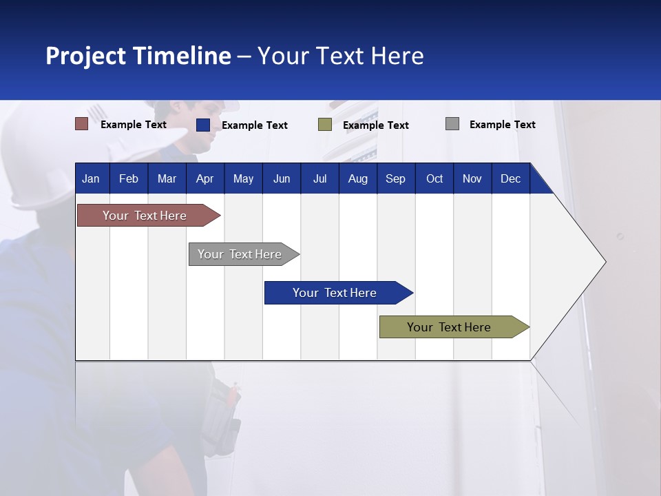 Circuit Board Workers PowerPoint Template