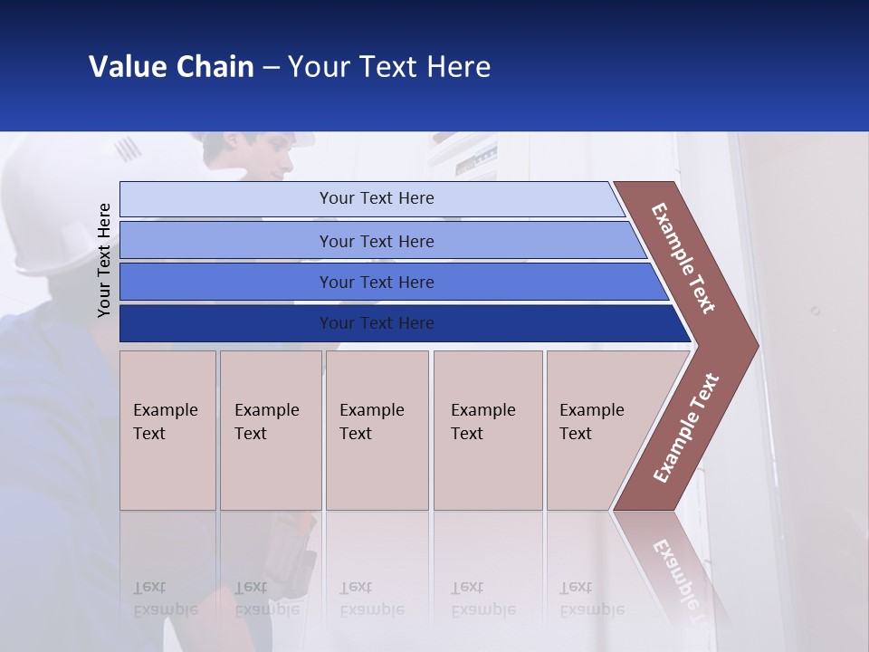 Circuit Board Workers PowerPoint Template