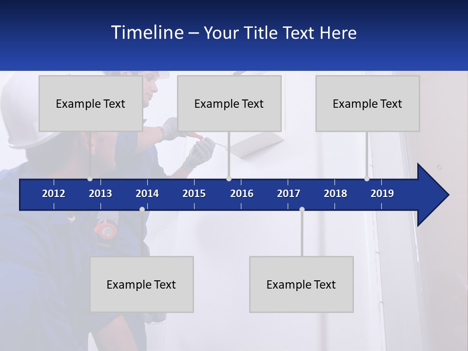 Circuit Board Workers PowerPoint Template