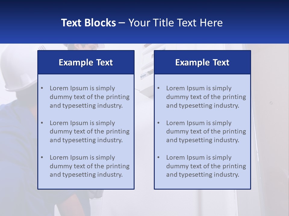 Circuit Board Workers PowerPoint Template