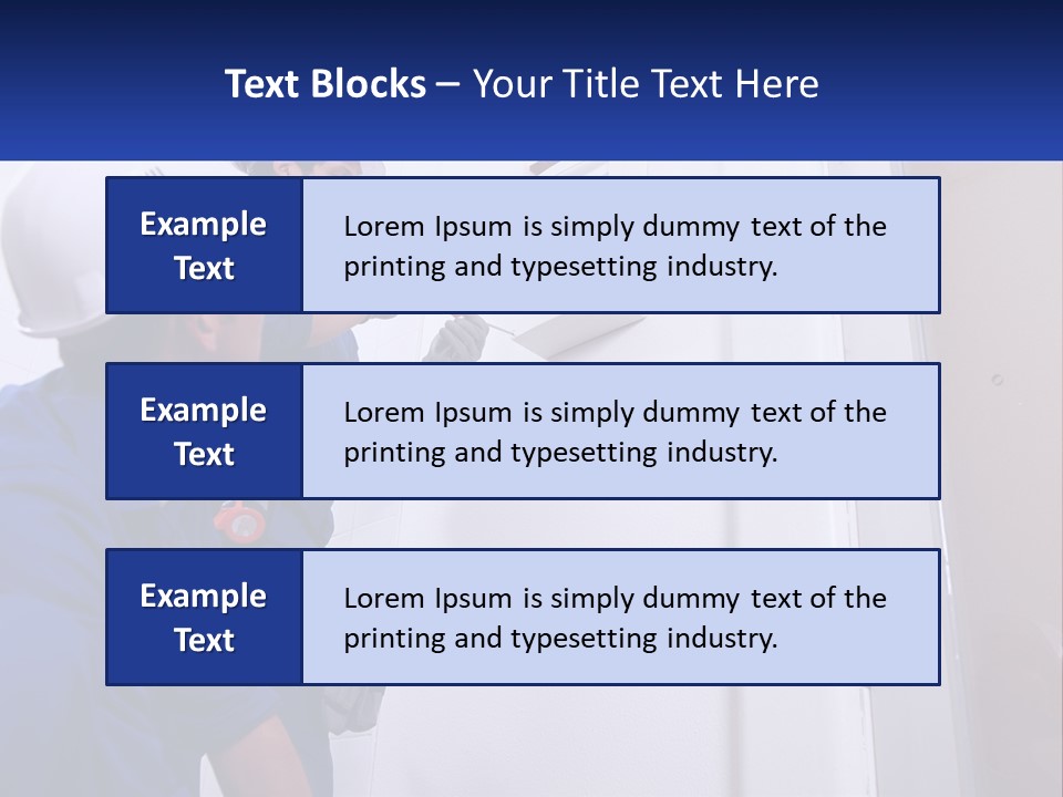 Circuit Board Workers PowerPoint Template
