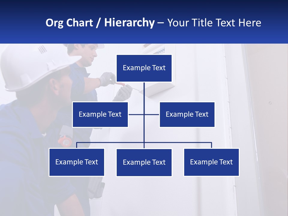 Circuit Board Workers PowerPoint Template