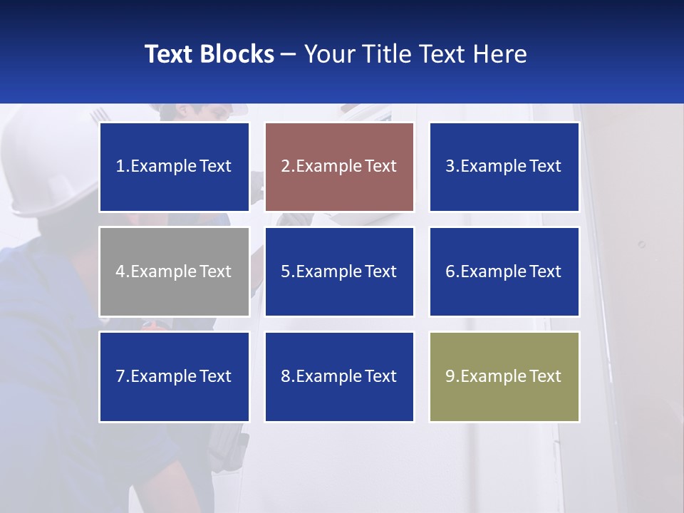 Circuit Board Workers PowerPoint Template