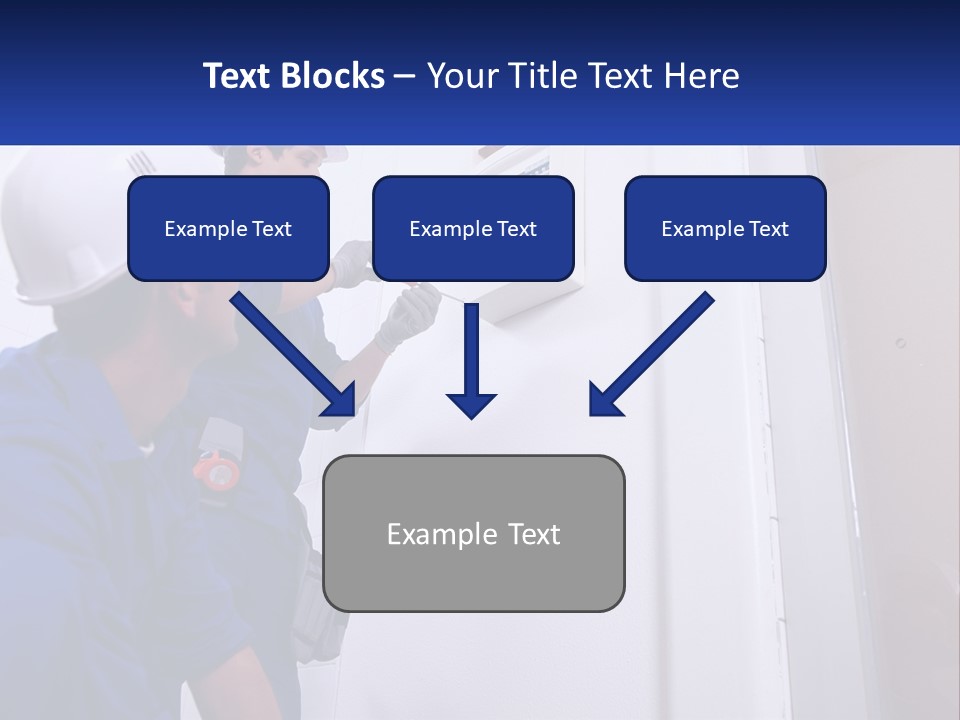Circuit Board Workers PowerPoint Template