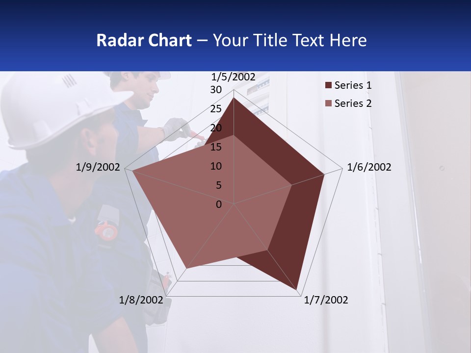 Circuit Board Workers PowerPoint Template