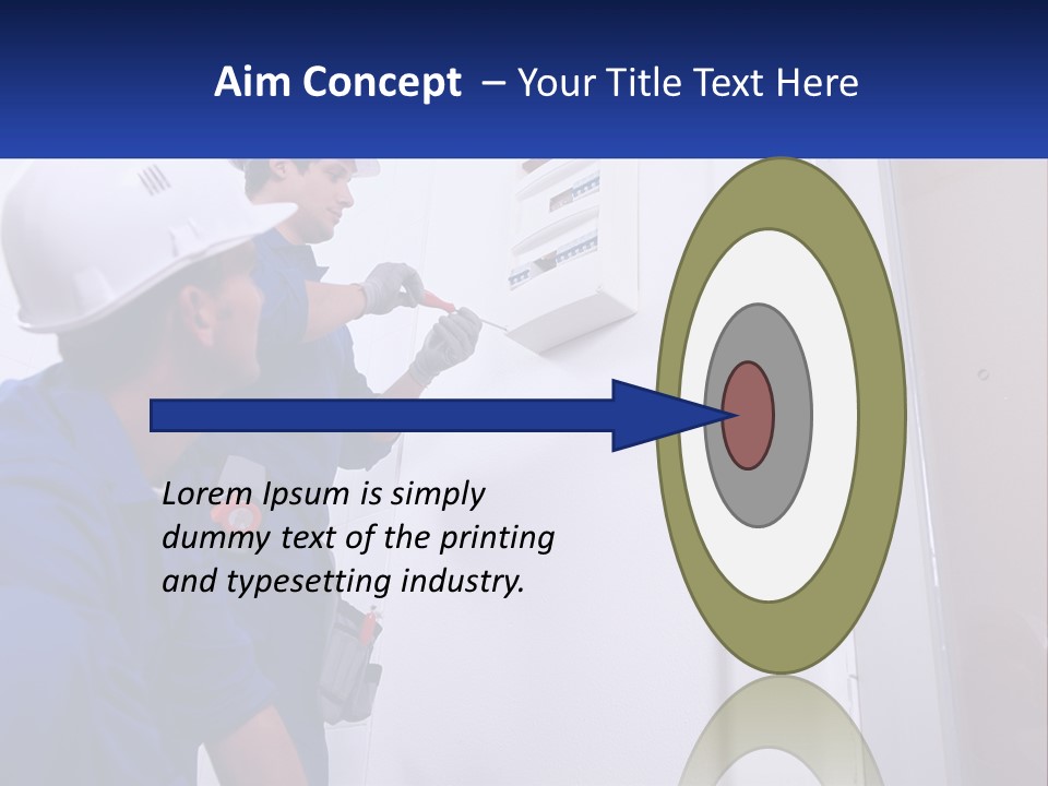 Circuit Board Workers PowerPoint Template