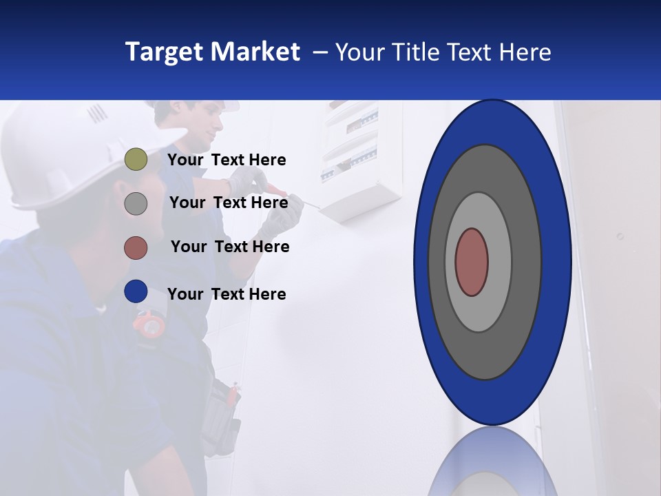 Circuit Board Workers PowerPoint Template