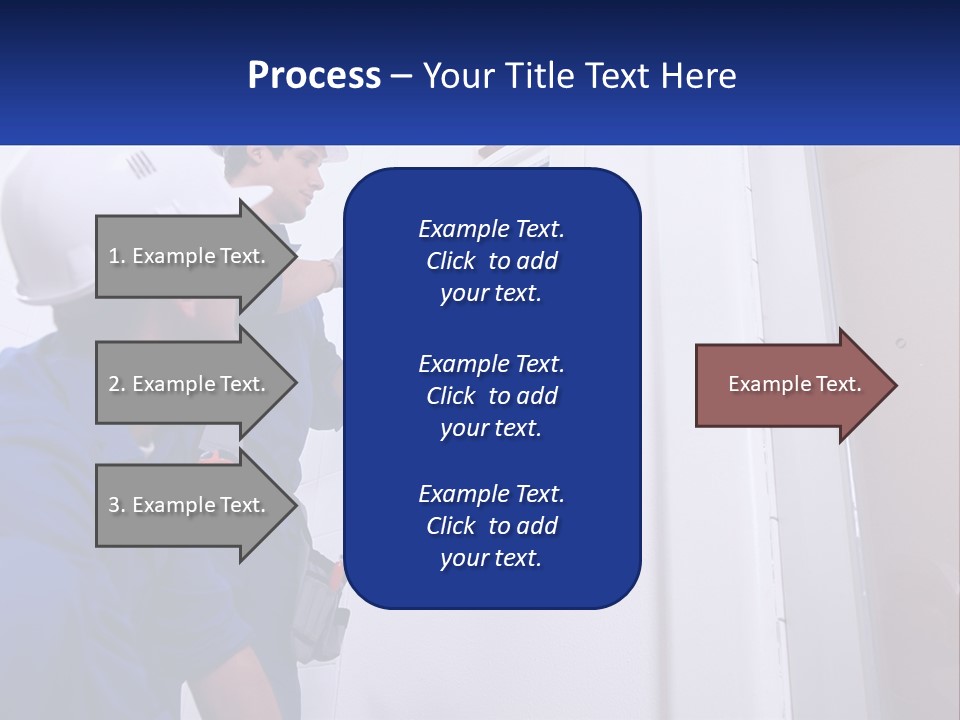 Circuit Board Workers PowerPoint Template