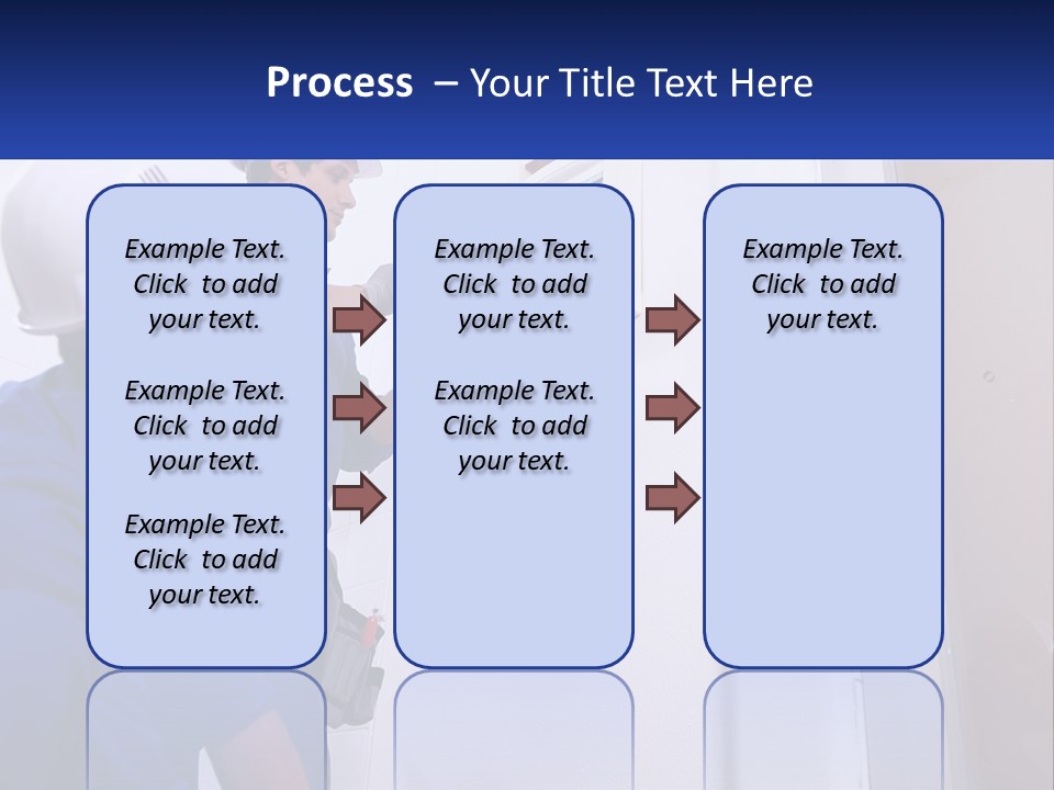 Circuit Board Workers PowerPoint Template