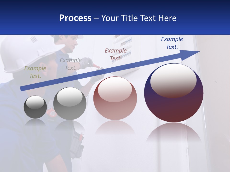 Circuit Board Workers PowerPoint Template