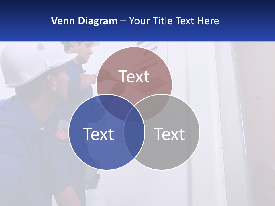 Circuit Board Workers PowerPoint Template