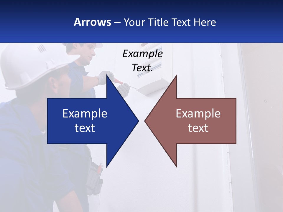 Circuit Board Workers PowerPoint Template