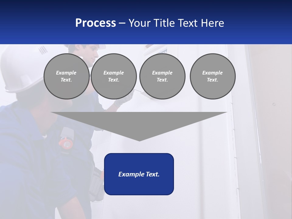 Circuit Board Workers PowerPoint Template