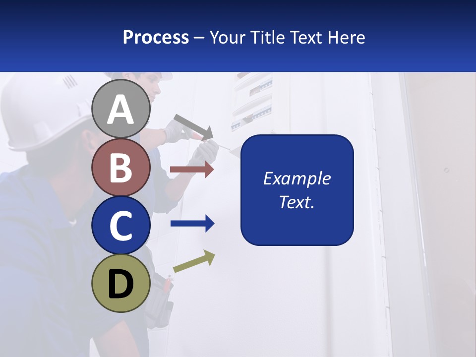 Circuit Board Workers PowerPoint Template
