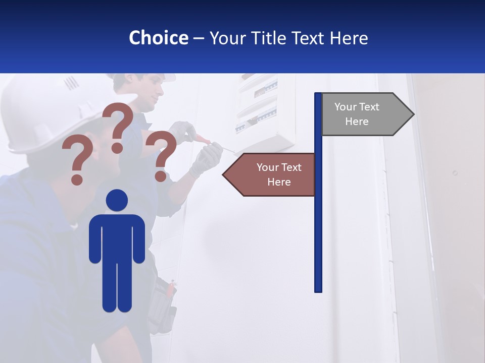 Circuit Board Workers PowerPoint Template