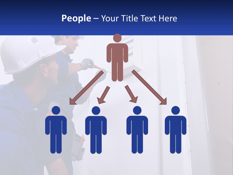 Circuit Board Workers PowerPoint Template
