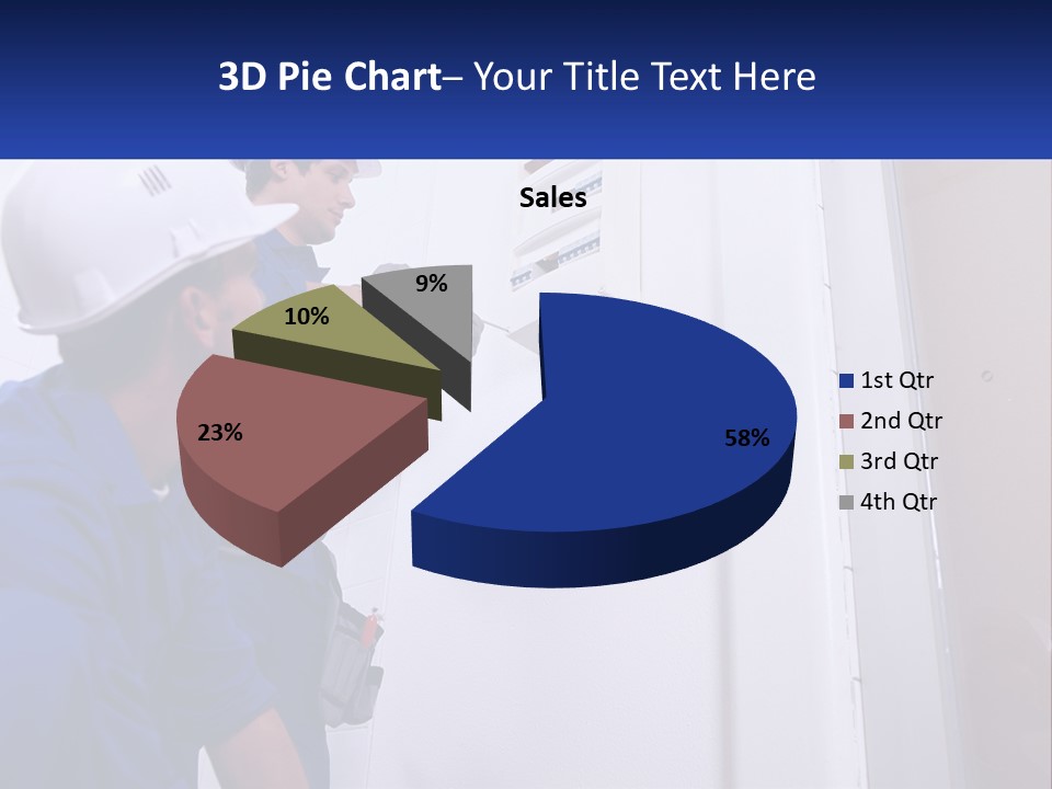 Circuit Board Workers PowerPoint Template
