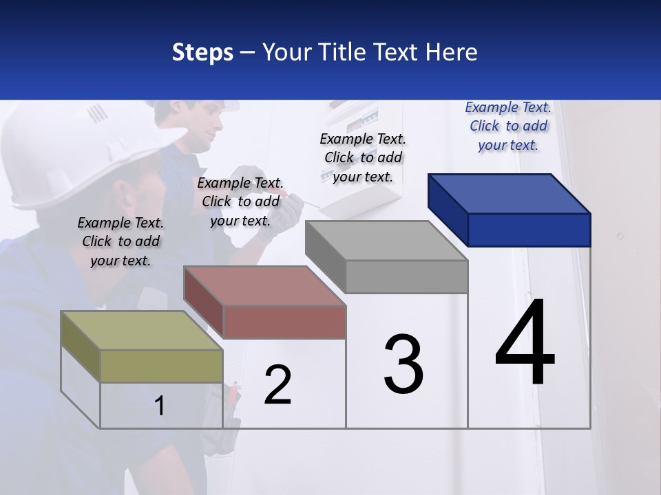 Circuit Board Workers PowerPoint Template