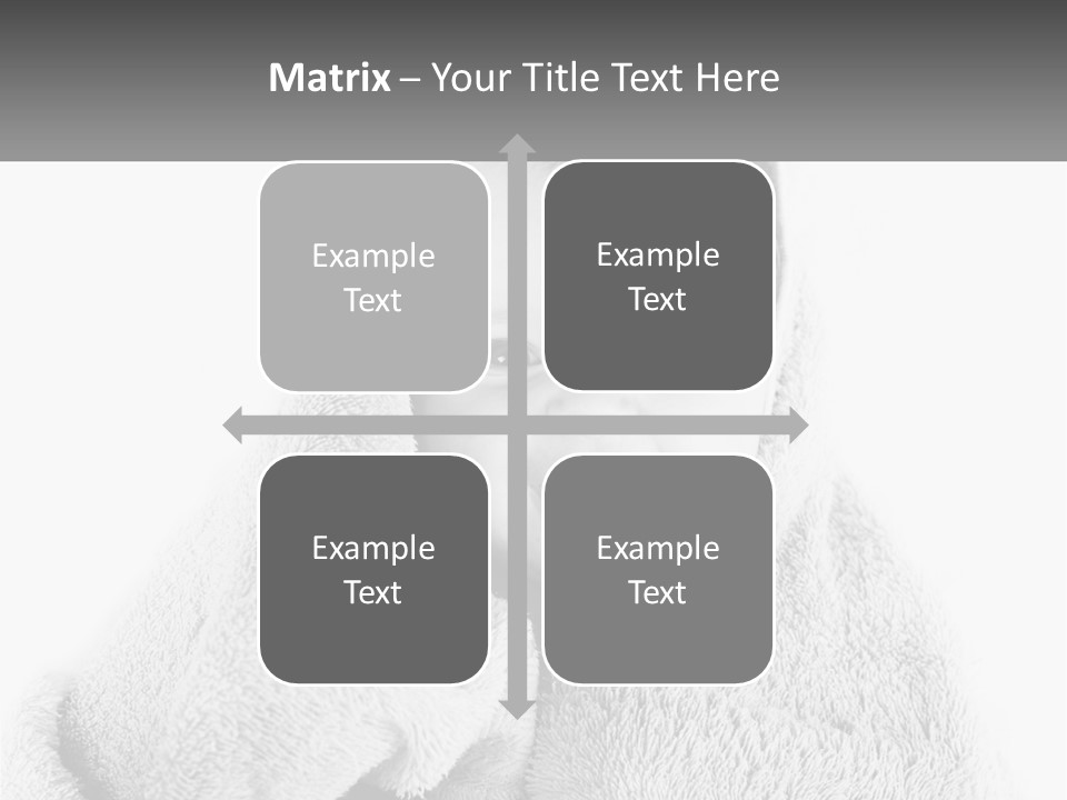 Happiness Bath Isolated PowerPoint Template