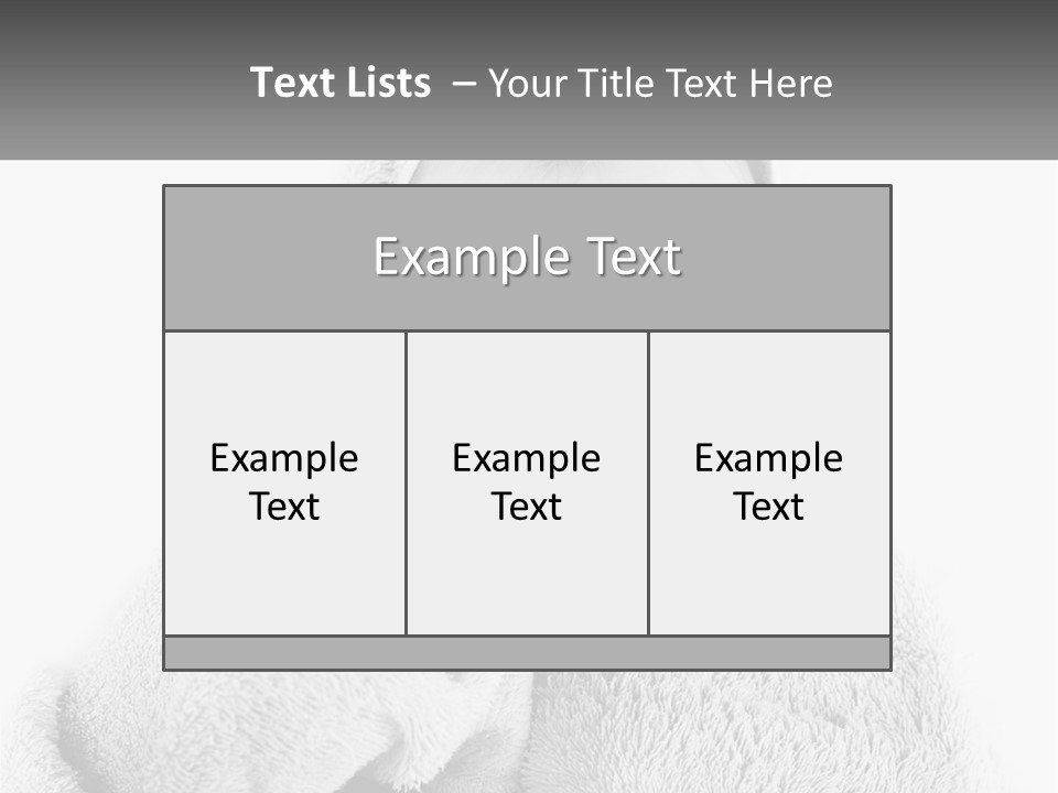 Happiness Bath Isolated PowerPoint Template