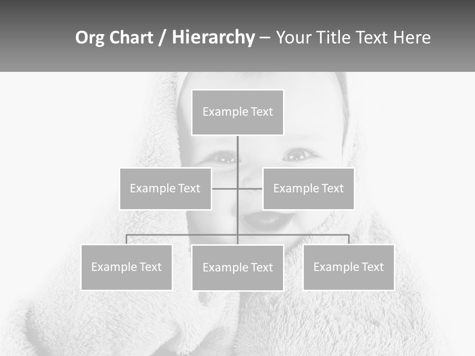 Happiness Bath Isolated PowerPoint Template