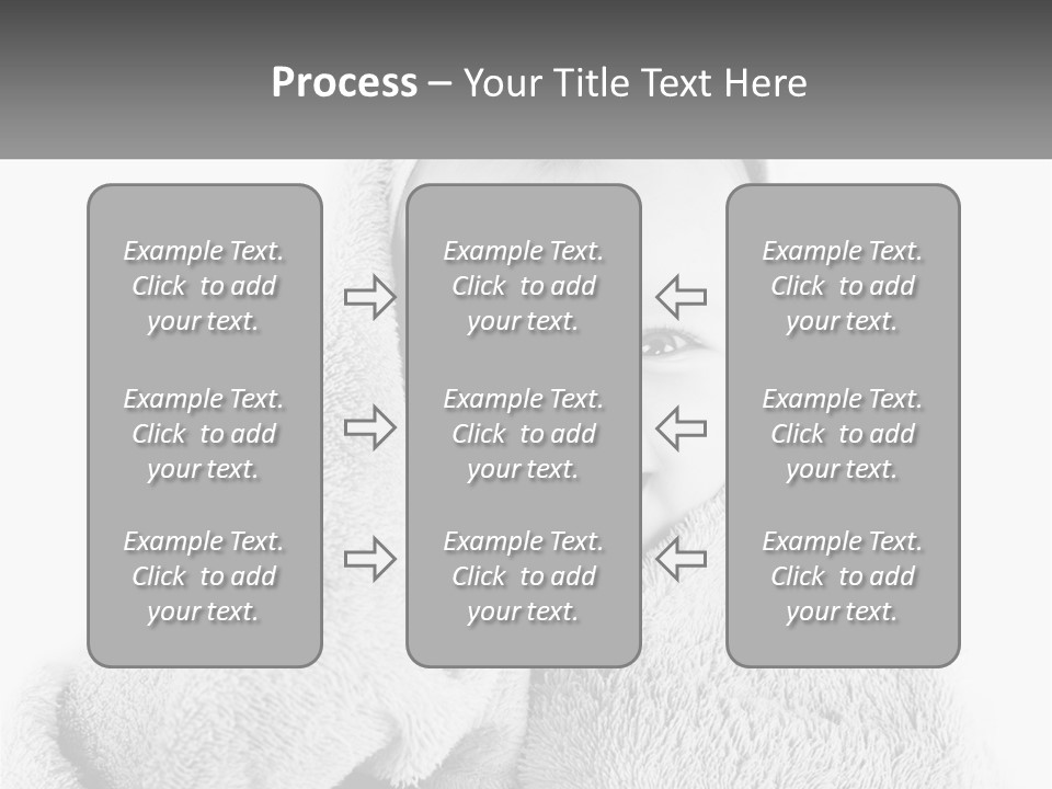Happiness Bath Isolated PowerPoint Template