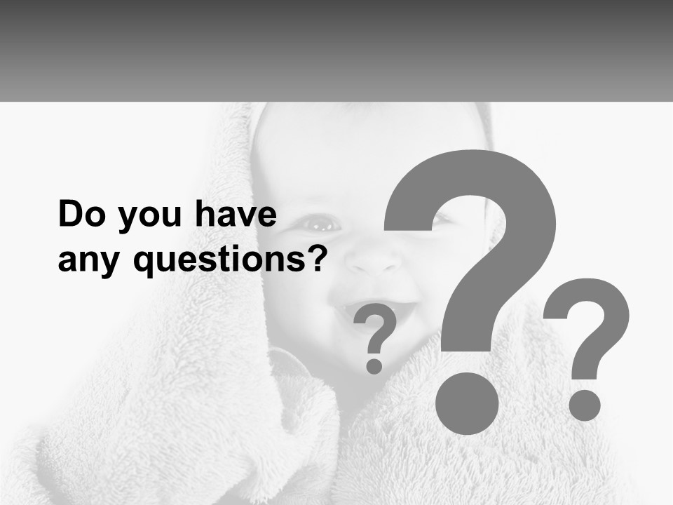 Happiness Bath Isolated PowerPoint Template