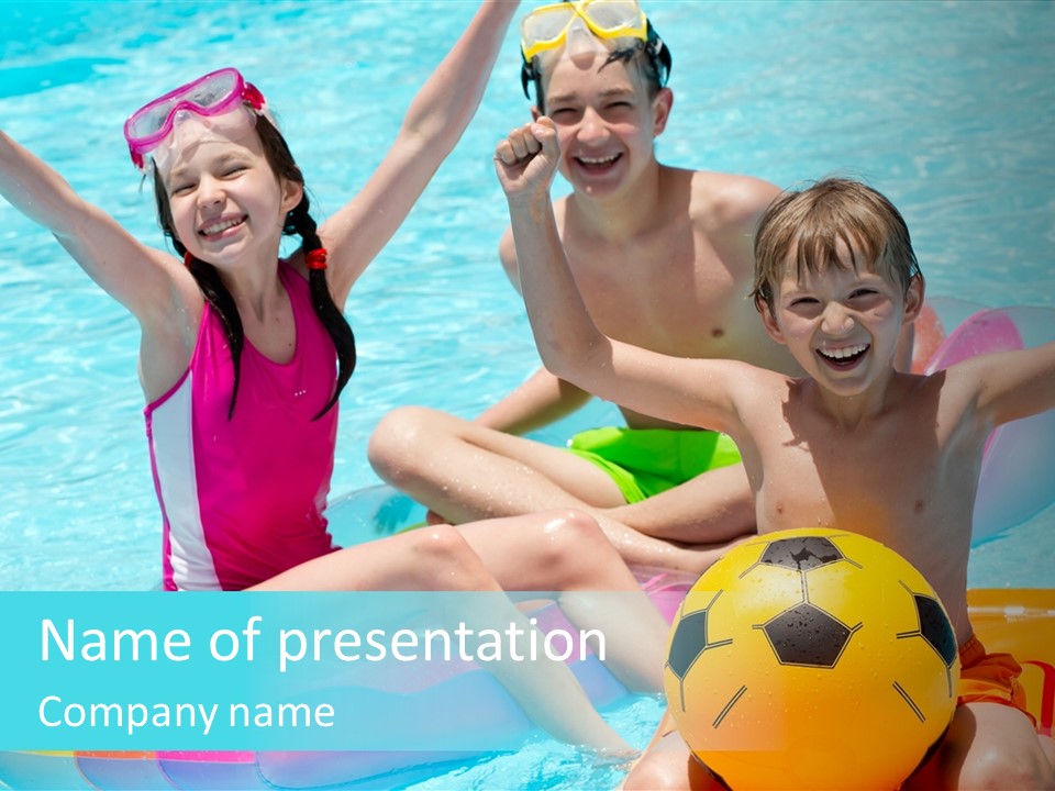 Adorable Vacation Happiness PowerPoint Template
