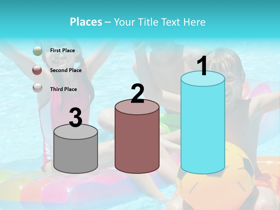 Adorable Vacation Happiness PowerPoint Template